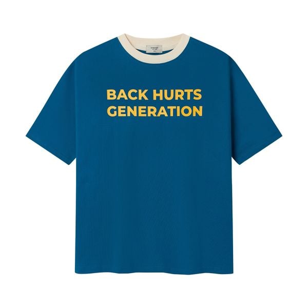 Back Hurts Gen T-shirt - Blue 