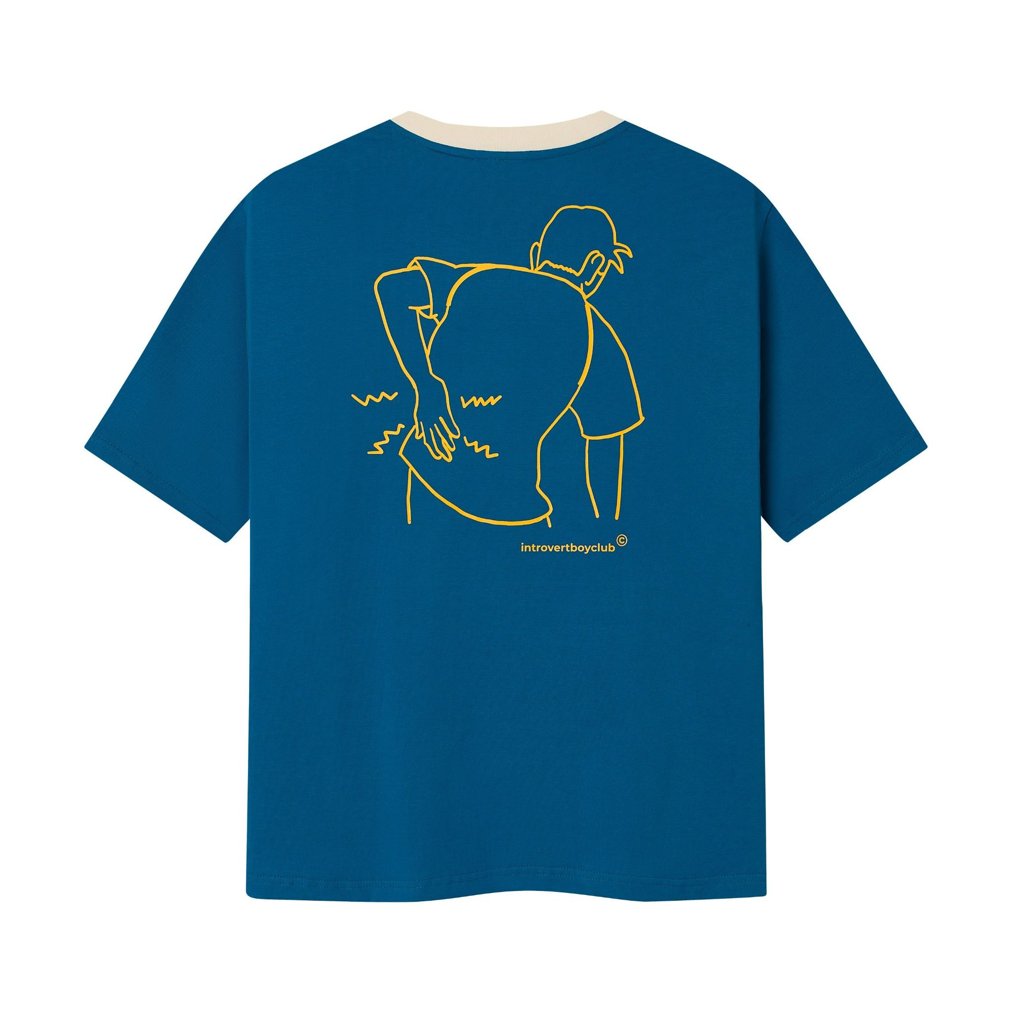  Back Hurts Gen T-shirt - Blue 