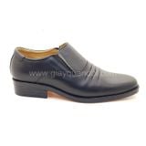 Giày Da Kiểu Quân Đội  Đế Vàng Mã 714 Màu Đen Công Ty 32