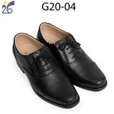 Giày Sỹ quan kiểu tướng G20-04 đế vàng cao cấp ( Buộc giả dây) - Công ty 26 Bộ Quốc Phòng sản xuất