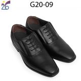 Giày da cấp tướng G20-09 đế hơi, lót da cừu cao cấp - Công ty 26 - Bộ Quốc Phòng sản xuất