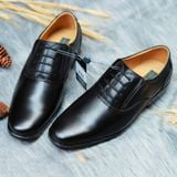 Giày da cấp tướng quân đội đế vàng 535