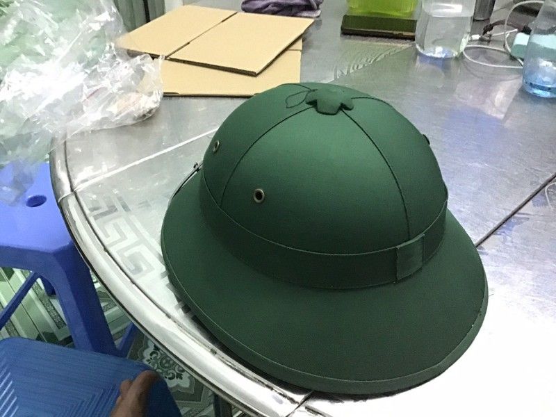 Mũ nón cối bộ đội không có sao