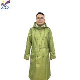 Áo mưa măng tô màu vàng oliu Công ty 26- áo mưa chất liệu bền chóng nước chống rét 3 size bộ 3 món