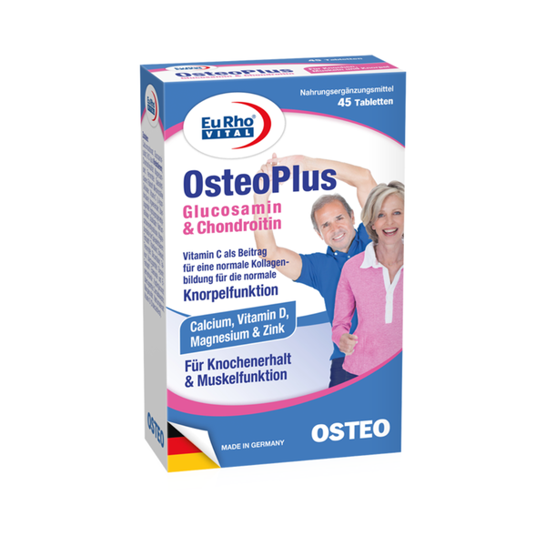  Thực phẩm bảo vệ sức khỏe: EuRho® Vital OsteoPlus - Hỗ trợ giảm đau xương khớp, thoái hóa khớp 