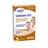  Thực phẩm bảo vệ sức khỏe: EuRho® Vital Calcium 600 - Giúp xương khỏe mạnh, phòng ngừa loãng xương 