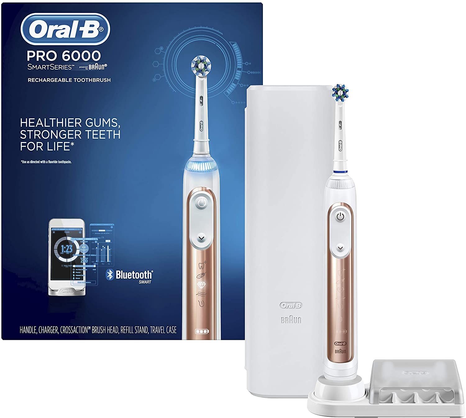 Bàn chải điện Oral-B Pro 6000 Smart Series - Chính hãng 100% –  Banchaithongminh