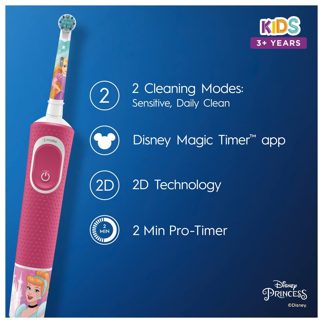  Oral-B Vitality Kids Disney Princess 3+ 