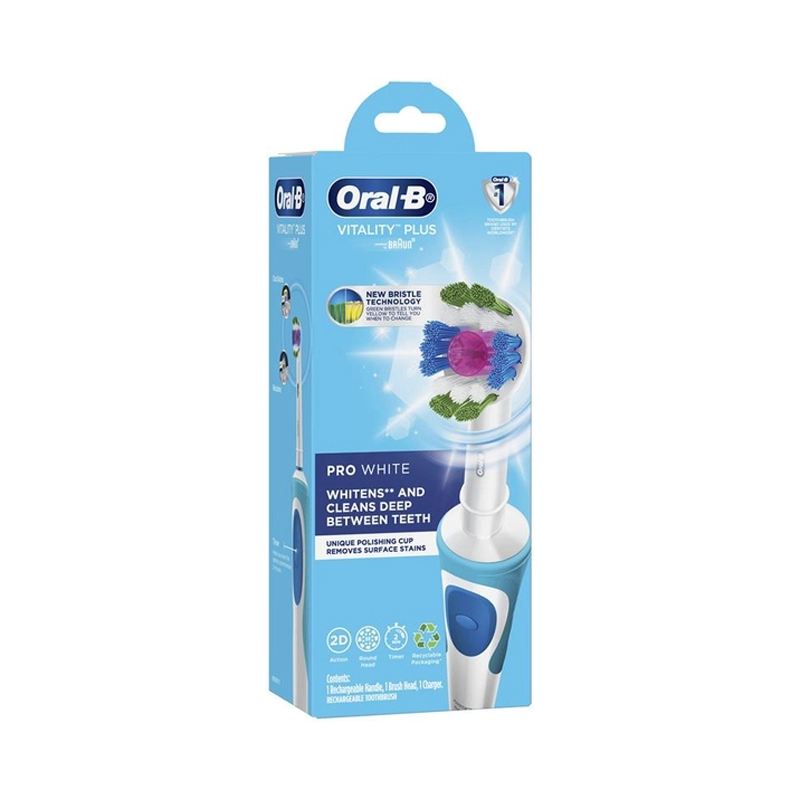 Bàn Chải Điện Oral-B Vitality Pro White Chính Hãng 100% – Banchaithongminh