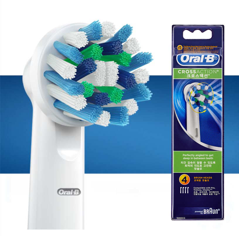  Đầu bàn chải điện Oral-B Cross Action 