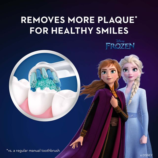  Đầu bàn chải đánh răng điện trẻ em Oral-B Frozen - Pack 2 