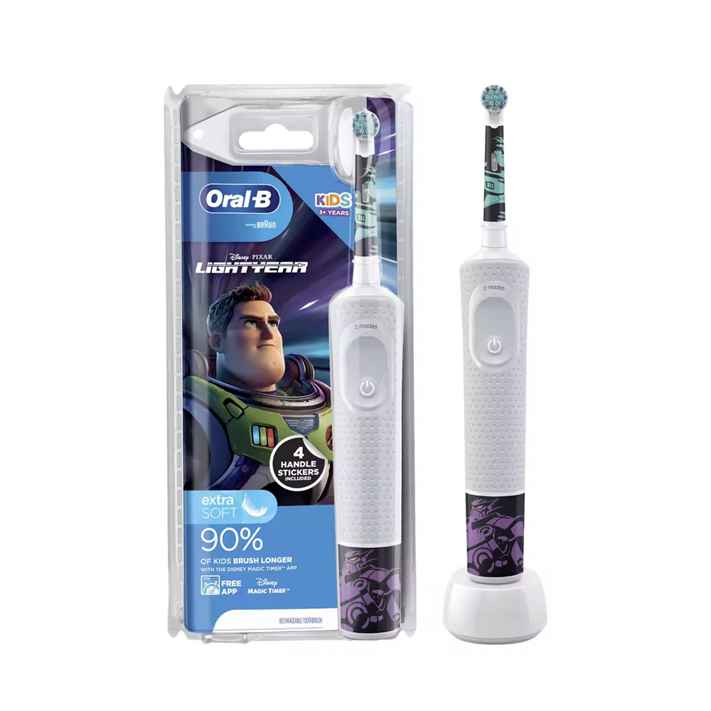  Oral-B Kids Electric Toothbrush Lightyear 3+ 