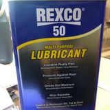  REXCO 50 LUBRICANT – Dung dịch bôi trơn kim loại, xịt vệ sinh đa năng và chống rỉ sét hiệu quả 1 GALLON / 3.8 L 