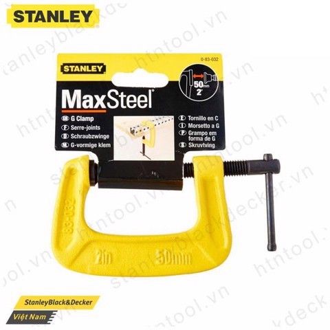 Kẹp C Maxstell Size 50mm-2X33mm-15/16 83-032K Stanley 83-032k 
