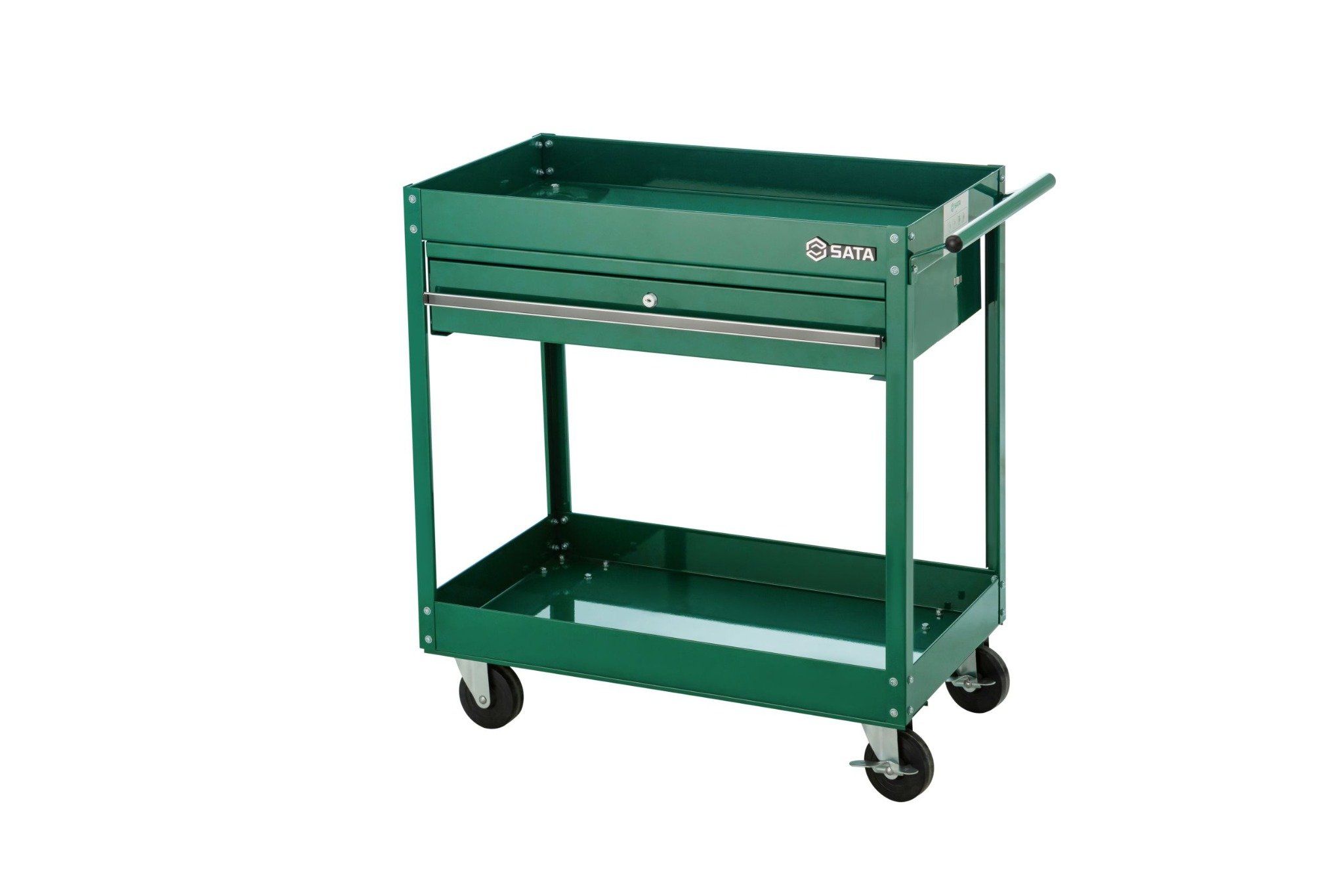  Xe đẩy 2 tầng - 1 ngăn kéo đơn SATA 95108A 