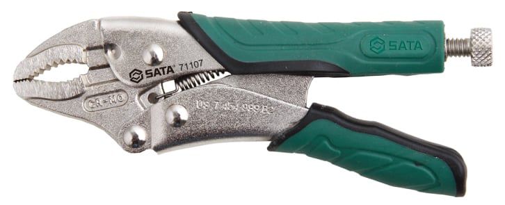  Kìm khóa mũi cong SATA 10 inch 7 71107 