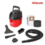  Máy hút bụi Shop Vac (Saigon Esco)  khô/ướt/thổi 4L 1100W nhựa cao cấp - 2020186 