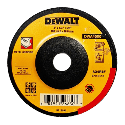  Đá mài sắt 100 x 16.0mm Dewalt DWA4500-B1 