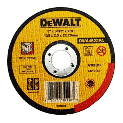  Đá cắt sắt 125 x 2.5mm Dewalt DWA4522FA-B1 