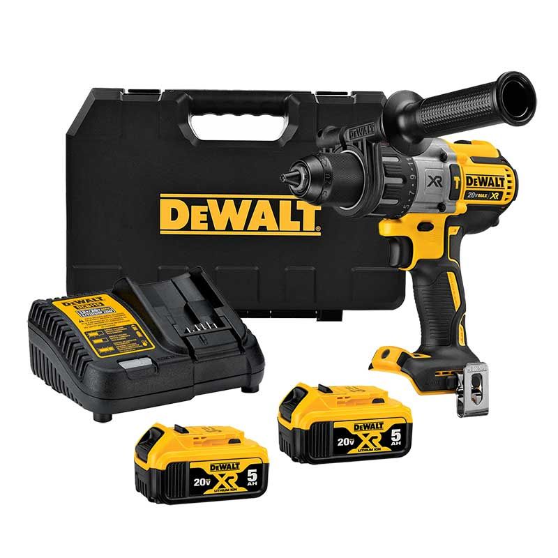  Máy khoan pin Dewalt 20V DCD996P2 (2 Pin 5Ah & 1 Sạc) 