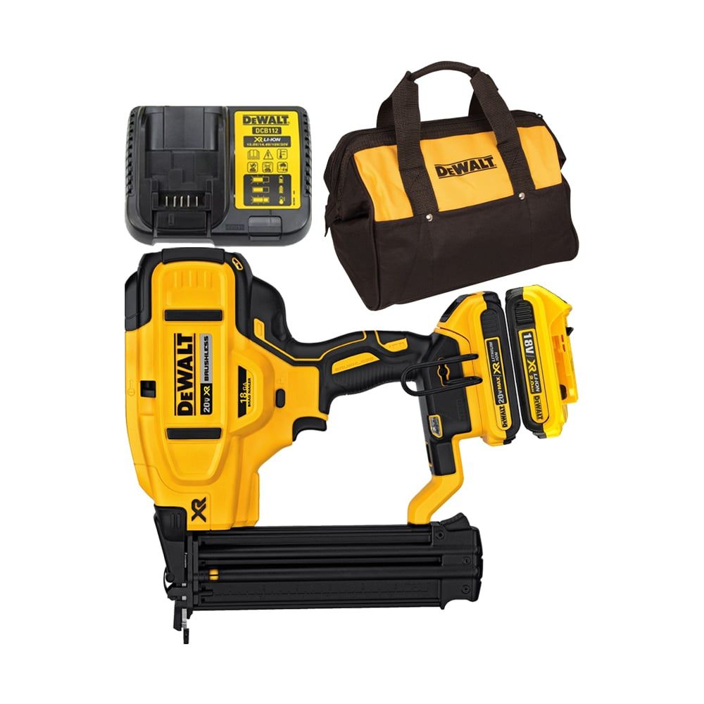  Máy bắn đinh pin F gỗ 16-54mm Dewalt DCN680BD2 (2 Pin 2Ah & 1 Sạc) 