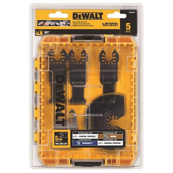  Bộ 5 lưỡi cắt máy cắt rung Dewalt DWA4216 