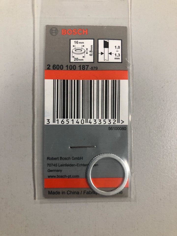  Vòng đệm lưỡi cưa gỗ 100mm BOSCH 2600100187 