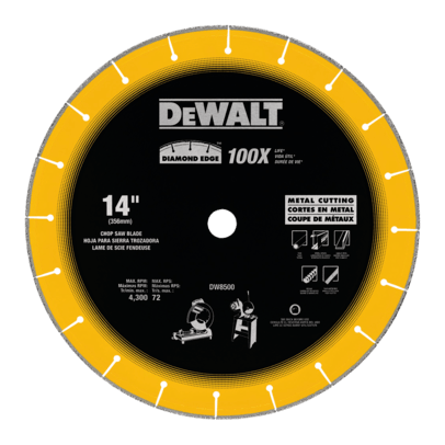  Đĩa cắt sắt vành kim cương 355 x 2.38 x 2.54mm Dewalt DW8500 