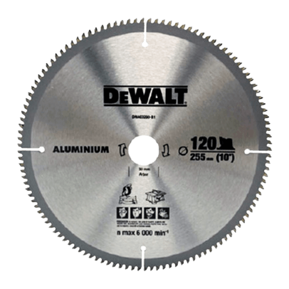  Lưỡi cắt nhôm 10x1.18 in.255x30mm, 120T Dewalt DWA03260-B1 