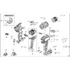  Đảo chiều của máy khoan pin SBD201, SBH201, SBI201 Stanley 90629054-01 