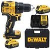  Máy khoan pin Dewalt 20V DCD708M2 (2 Pin 4Ah & 1 Sạc) 