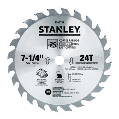  Lưỡi cưa gỗ 7-1/4 in.x1 in.184x25.4mm, 24T Stanley STA7737-AE 