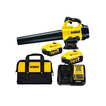  Máy thổi khí pin Dewalt 20V DCM562P2 (2 Pin 5Ah & 1 Sạc) 