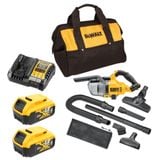  Máy hút bụi Dewalt pin 20V DCV501L (Thân máy & Combo Máy Pin Sạc) 