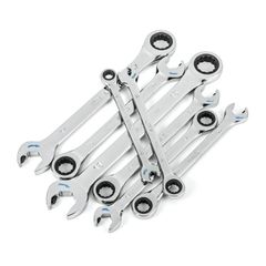  Bộ cờ lê 2 đầu 1bộ 8 cái SATA 09079 - 8PC COMBINATION RATCHETING WRENCH SET 