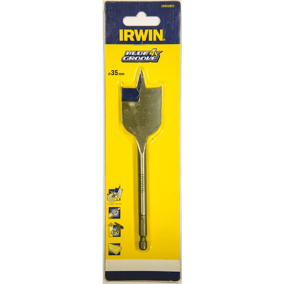  Mũi khoét gỗ đuôi cá 35mm Irwin - 10502821 