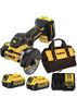  Máy cắt 76mm pin 20V Dewalt DCS438BM2 (2 Pin 4Ah & 1 Sạc) 