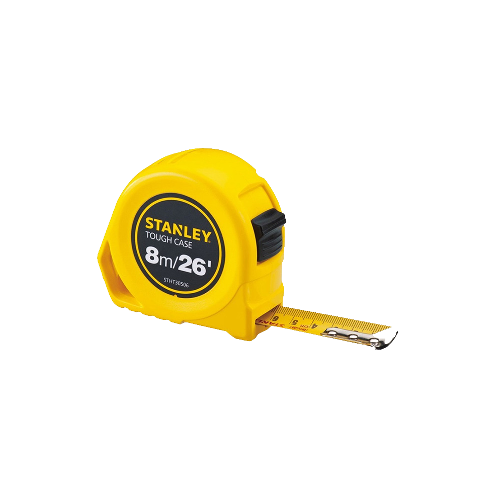  Thước Cuộn Thép Vỏ Gia Cường 8m/26X25mm Stanley STHT30506-8 
