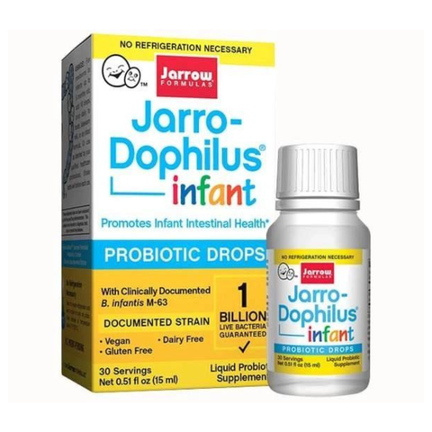 Men Vi Sinh Jarro Dophilus Infant Cho Bé Từ 0 Đến 6 Tháng Tuổi chính hãng Mỹ