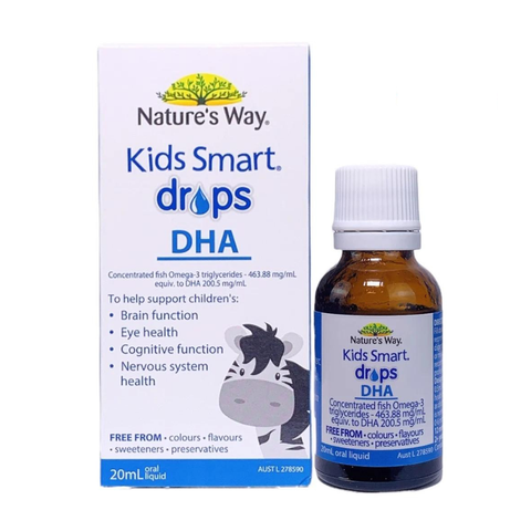 DHA Dạng Giọt - Nature’s Way Kids Smart DHA Drops, 20ml