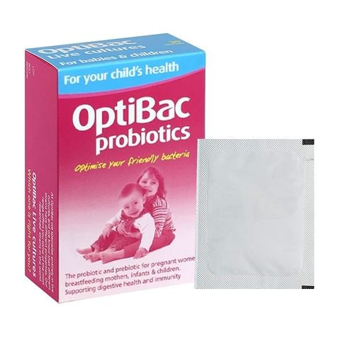 Men Vi Sinh Optibac Màu Hồng Cho Bà Bầu, Trẻ Sơ Sinh Của Anh