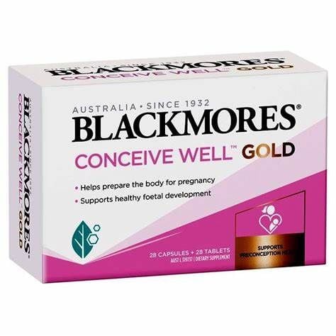 Tăng Khả Năng Thụ Thai 56 viên - Blackmores Conceive Well Gold