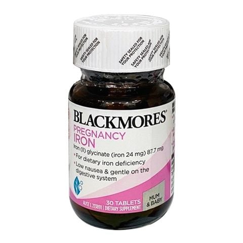 Viên bổ sung sắt Blackmores Iron Úc