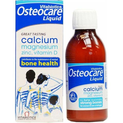 Canxi Osteocare dạng nước số 1 Anh dùng cho trẻ từ 3 tuổi phát triển chiều cao