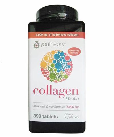 Collagen Youtheory Type 1 2 & 3 Mỹ, 390 viên