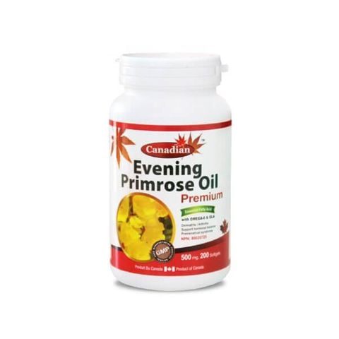 Viên uống tinh dầu hoa anh thảo David Health Evening Primrose Canada