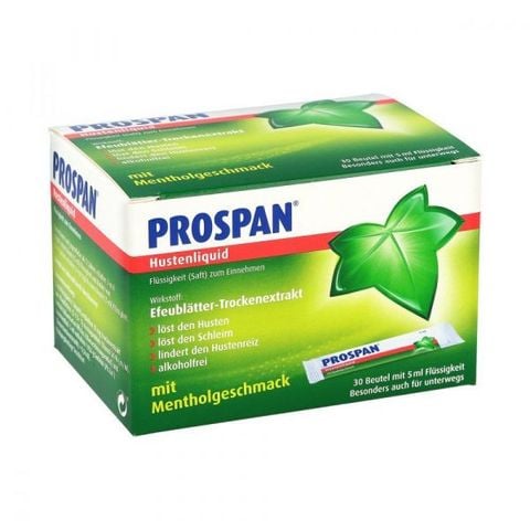 Siro thảo dược Prospan Đức giảm ho hiệu quả