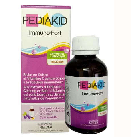 Pediakid Immuno Fort tăng cường sức đề kháng cho bé của Pháp