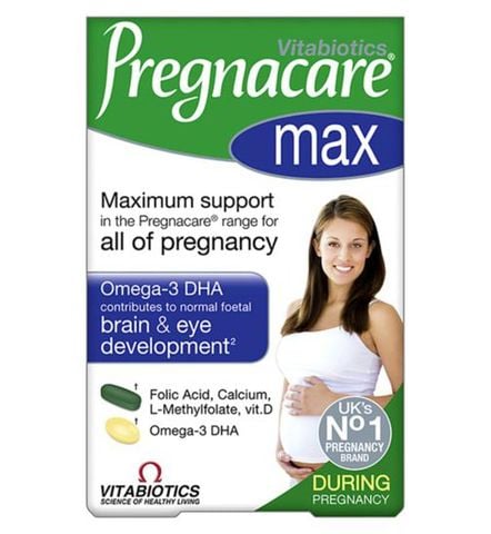 Vitamin Bầu Pregnacare Max 84 Viên (mẫu Mới)