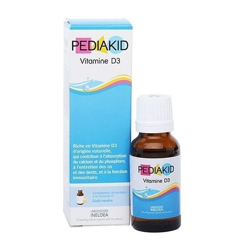 Pediakid‌ ‌bổ‌ ‌sung‌ ‌Vitamin‌ ‌D3‌ ‌cho‌ ‌bé‌ ‌từ‌ ‌sơ‌ ‌sinh‌ ‌của‌ ‌ Pháp‌